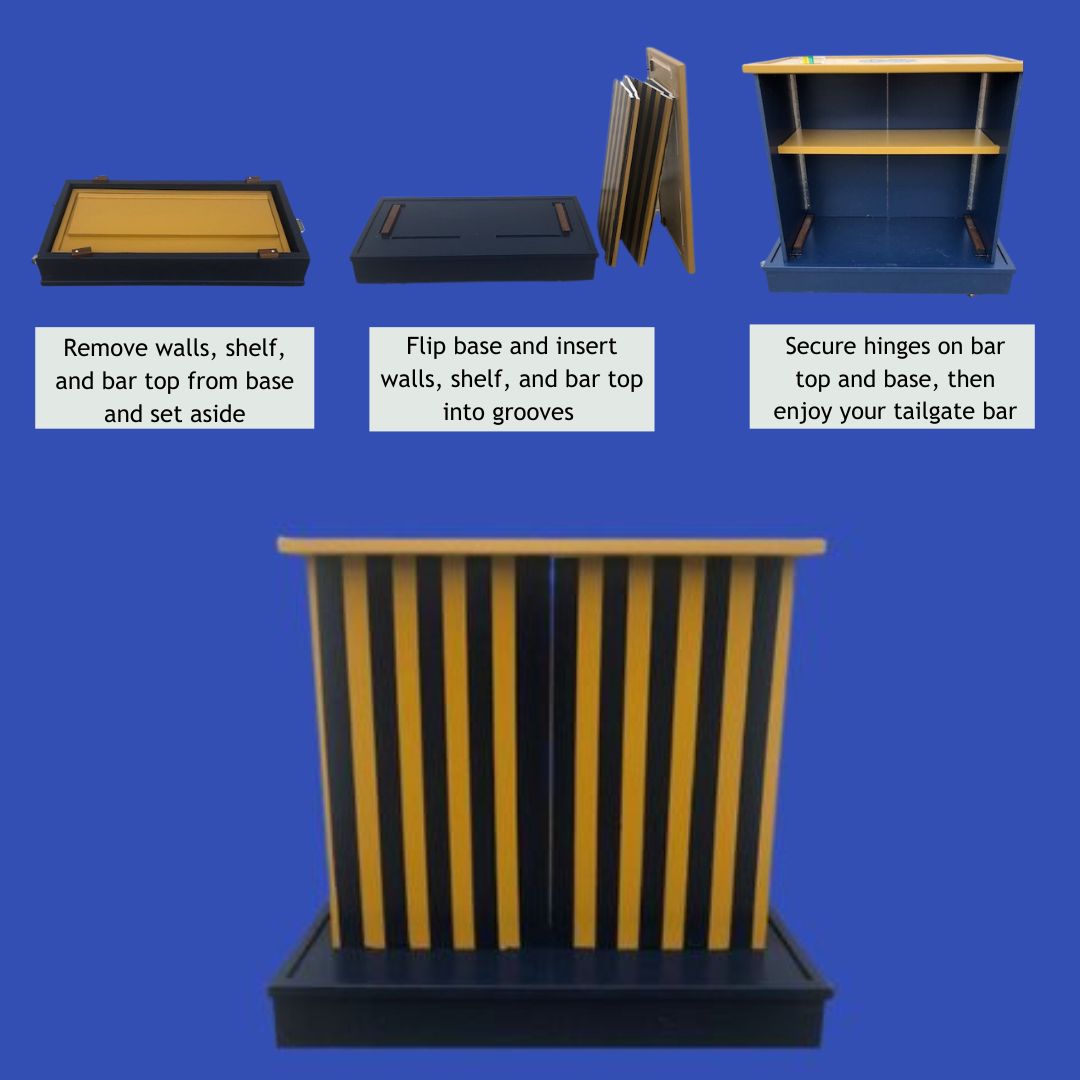 The Original Tailgate Bar Product and Process, by Portable Pubs